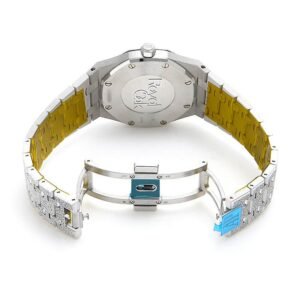 Audemars Piguet Super Clone Frosted AP Blue Watch