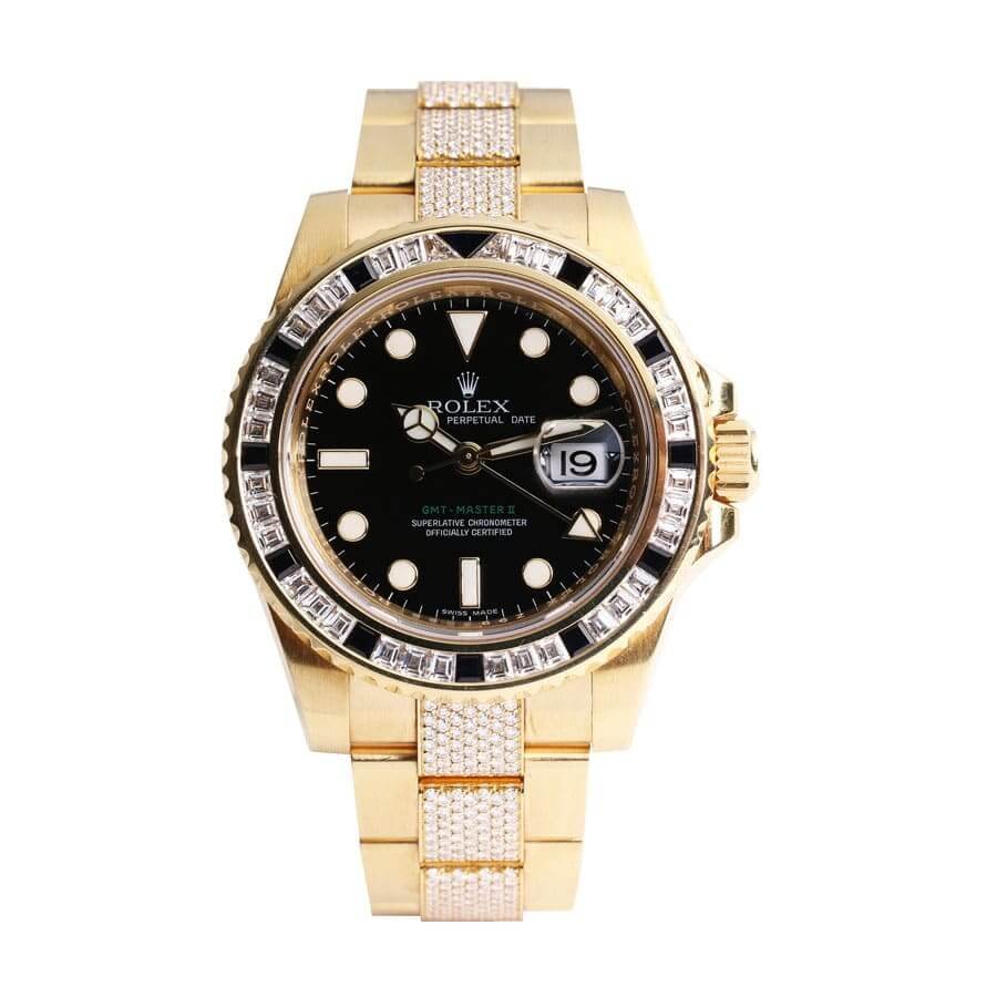 Rolex GMT-Master II 116718LN Super Clone: Yellow Gold 40mm Overview