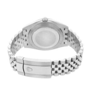 Rolex Datejust 41 126334SSJ Super Clone : White Rolesor Fluted Bezel Silver-Grey Dial 41mm