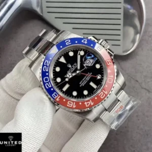 Rolex GMT-Master II 126710BLRO Super Clone : Pepsi Steel 40mm Oyster