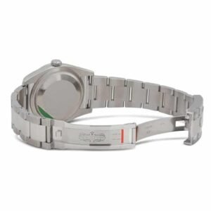 Rolex Datejust II 116334 Super Clone : Steel Fluted Bezel Black Dial 41mm