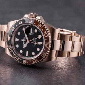 Rolex GMT-Master II 126715CHNR-0001 Super Clone : Everose Gold Root Beer 40mm Oyster