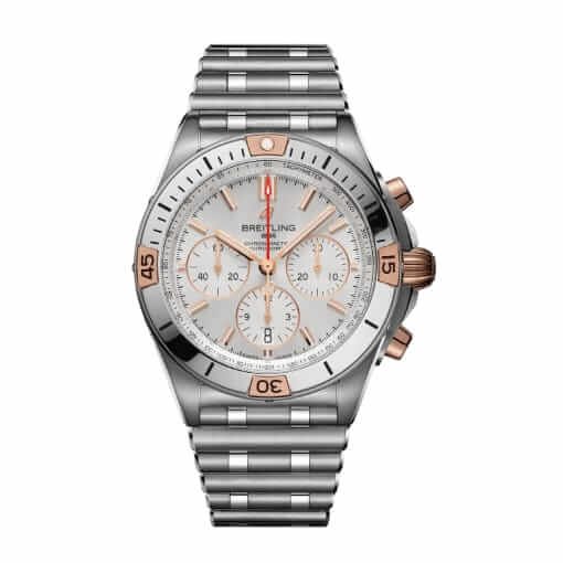Breitling Avenger Super Clone White Dial Silver