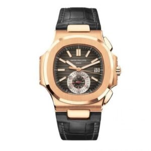 Patek Philippe Super Clone Nautilus Rose Leather