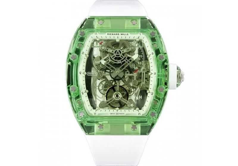 Richard Mille RM 056-02 Super Clone : Felipe Massa Green Sapphire Tourbillon