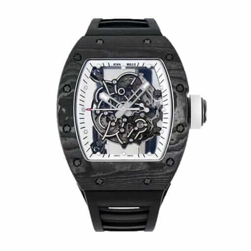 Richard Mille RM 055 Super Clone: Bubba Watson White Sapphire Skeleton Dial