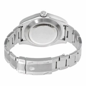 Rolex Air-King 114200 Super Clone : 34mm Stainless Steel White Dial Smooth Bezel