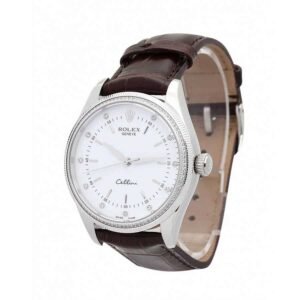Rolex Cellini Danaos 4233 White Dial Super Clone : 38mm Two-Tone Gold Dress Watch