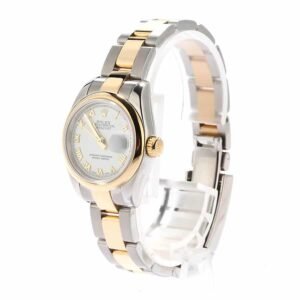 Rolex Lady-Datejust 26 Super Clone : Steel White Dial Fluted Bezel Jubilee