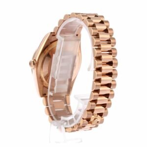 Rolex Day-Date II 218235-0035 Super Clone : 41mm Everose Gold Wave Dial