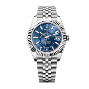 Rolex Sky-Dweller 336934 Super Clone : Steel Blue Dial 42mm Jubilee