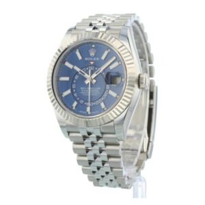 Rolex Sky-Dweller 336934 Super Clone : Steel Blue Dial 42mm Jubilee