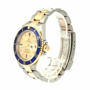 Rolex Submariner 16613 Super Clone : Two-Tone Serti Diamond Dial 40mm
