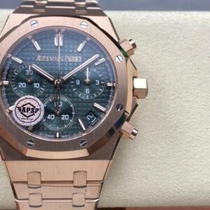 Audemars Piguet Royal Oak 26240OR.OO.1320OR.04 Rose Gold Green Dial