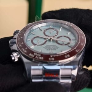 Rolex Daytona 126506 Super Clone: 40mm Platinum Ice Blue Dial