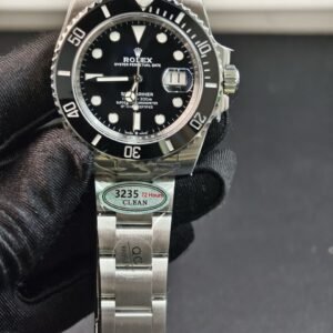Rolex Submariner Date 126610LN Super Clone : Black Dial Black Bezel 41mm