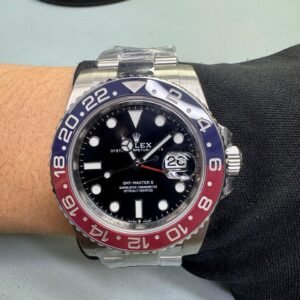 Rolex GMT-Master II 116719BLRO Super Clone: White Gold Pepsi 40mm