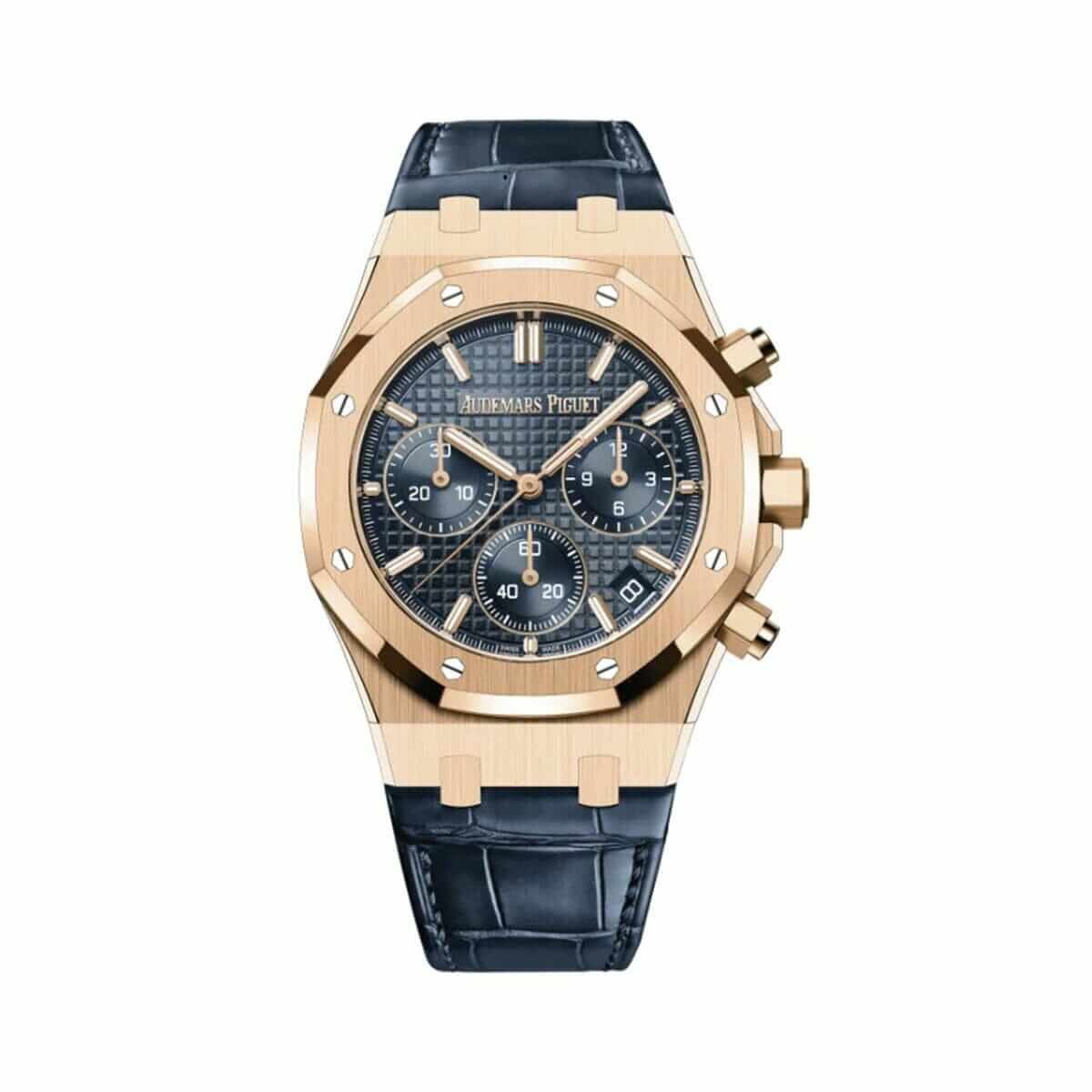 Audemar Piguet Super Clone Blue Leather
