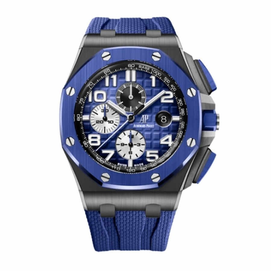 AP Super Clone Black Blue Ceramic