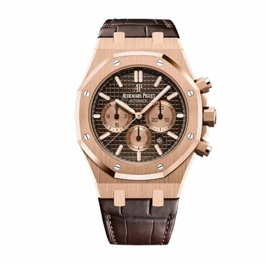 Audemars Piguet Brown Crocodile Strap Super Clone Watch