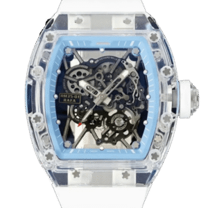 Richard Mille RM 35-01 Super Clone: Rafael Nadal Ice Blue Skeleton Dial