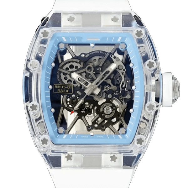 Richard Mille Super Clone35-01 Ice Blue