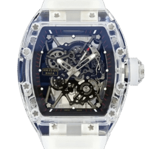 Richard Mille RM 35-01 Super Clone: Rafael Nadal White ATZ Ceramic Skeleton Dial