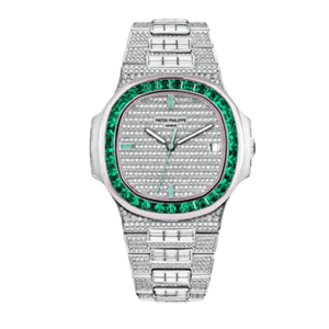 Patek Philippe Super Clone Emerald Bezel 5711