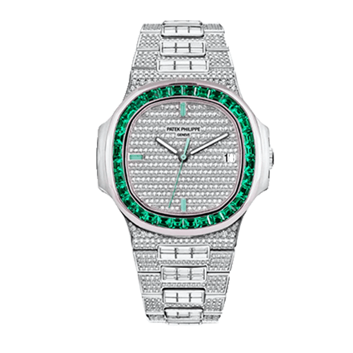 Patek Philippe Super Clone Emerald Bezel 5711
