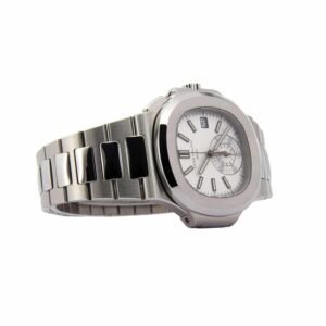 Patek White Super Clone Gold 5980/1A-019