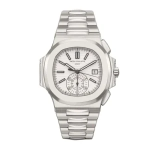 Patek White Super Clone Gold 5980/1A-019