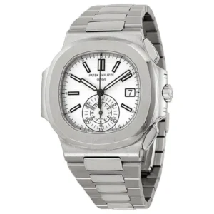 Patek White Super Clone Gold 5980/1A-019