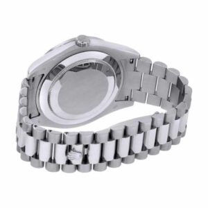 Rolex Day-Date 40 228239 Super Clone : 40mm White Gold White Diamond Dial