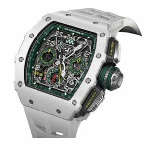 Richard Mille RM 11-03 Le Mans Classic Super Clone : White ATZ Ceramic Flyback Chronograph