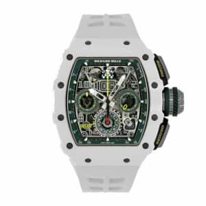 Richard Mille RM 11-03 Le Mans Classic Super Clone : White ATZ Ceramic Flyback Chronograph