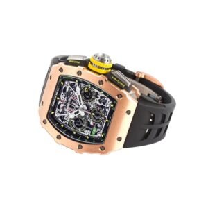 Richard Mille Super Clone RM Rose Gold Flyback