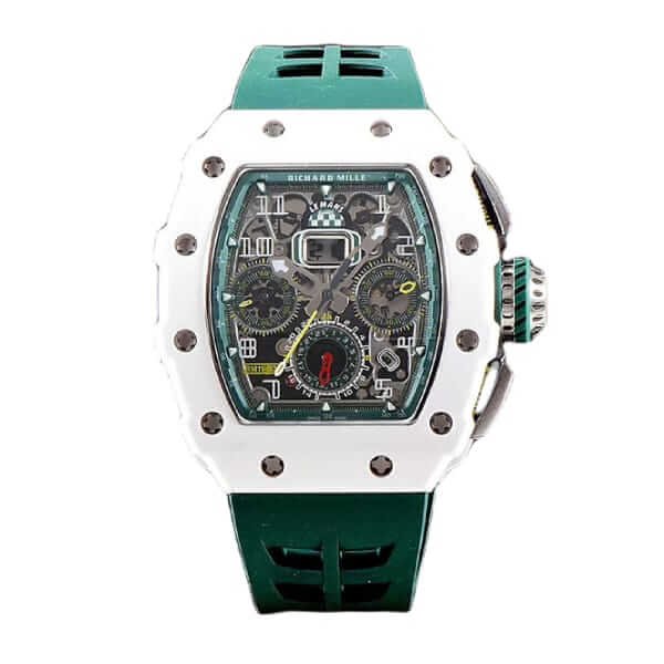 Richard Mille Super Clone RM 011-03 Yashil
