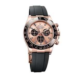 Rolex Daytona 116515LN Super Clone: 40mm Everose Gold Rose Dial