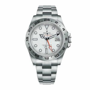 Rolex Explorer II 216570 Super Clone: 42mm Oystersteel GMT with Caliber 3187 and Orange 24-Hour Hand