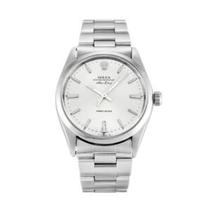 Rolex Air-King 5500 Super Clone : 34mm Black Dial Smooth Bezel
