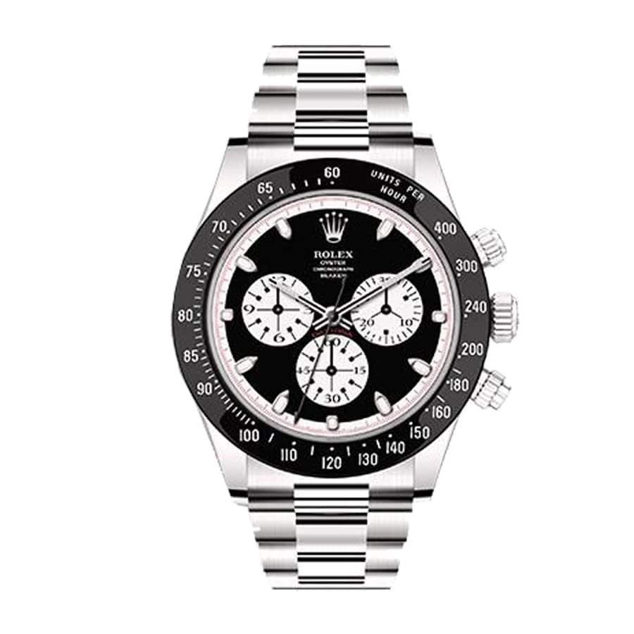 Rolex Cosmograph Daytona 116500LN Super Clone: 40mm Steel Black Dial