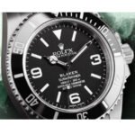 Rolex Submariner Super Clone 6190 Blaken : Blacked-Out 40mm Black Dial