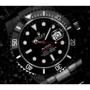 Rolex Submariner 116610LN Super Clone : Blaken Blackout Custom 40mm