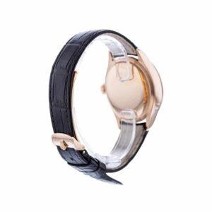 Rolex Cellini Moonphase 50535-0002 Super Clone : 39mm Everose Gold White Lacquer Dial