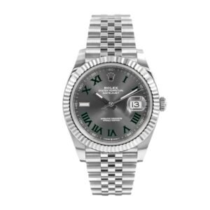 Rolex Datejust 41 126334 Super Clone : Jubilee Diamond Silver Dial