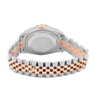 Rolex Datejust 41 126331 Super Clone : Everose Rolesor Chocolate Diamond Dial