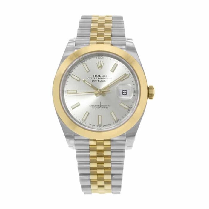 Rolex Datejust 41 126238 Super Clone : Yellow Gold Fluted Bezel Champagne Dial