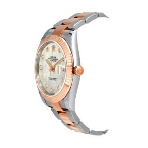 Rolex Datejust 41 126331-0013 Super Clone: Everose Rolesor Mother Of Pearl Dial