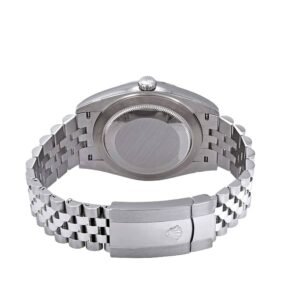 Rolex Datejust 41 126334 Super Clone White Rolesor White Dial Jubilee