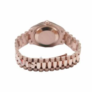 Rolex Day-Date 128235 AR Super Clone : 36mm Rose Gold Wrapped Chocolate Dial President with Caliber 3255